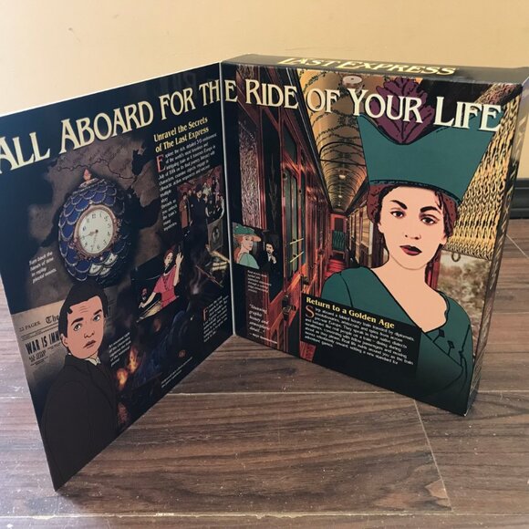 The Last Express Big Box *MISSING MANUAL* Broderbund CD ROM Windows 95 Retro 90s - Picture 6 of 16